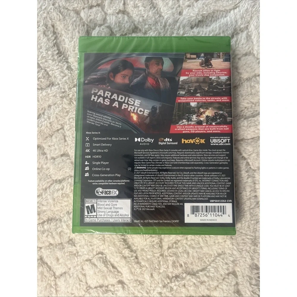 Far Cry 6 with Libertad Pack Ubisoft Microsoft Xbox Series X / One - Sealed!